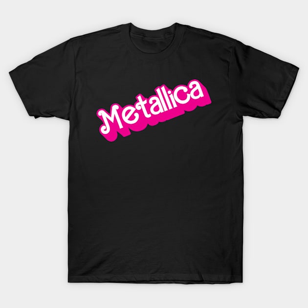 Metallica x Barbie T-Shirt by 414graphics